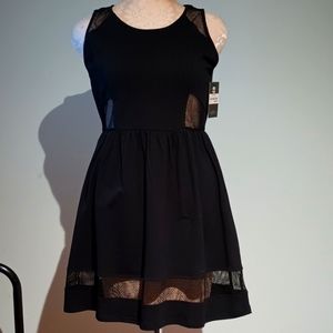 Jawbreaker black goth sleeveless dress size XL new with tags